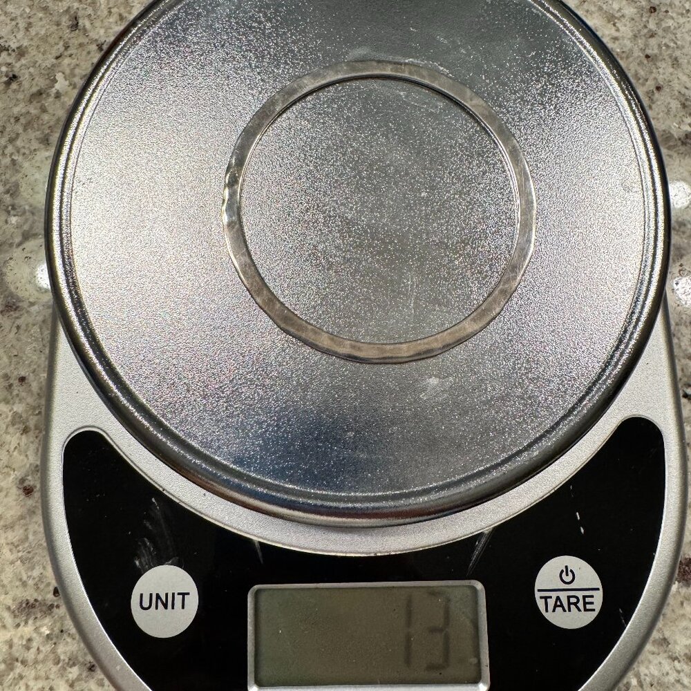 Hammered Sterling Silver Bangle - image 4